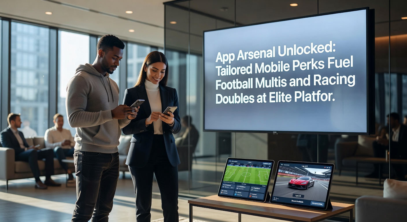 Close-up of a mobile betting app screen showing customized notifications for a football accumulator boost and a horse racing double enhancement