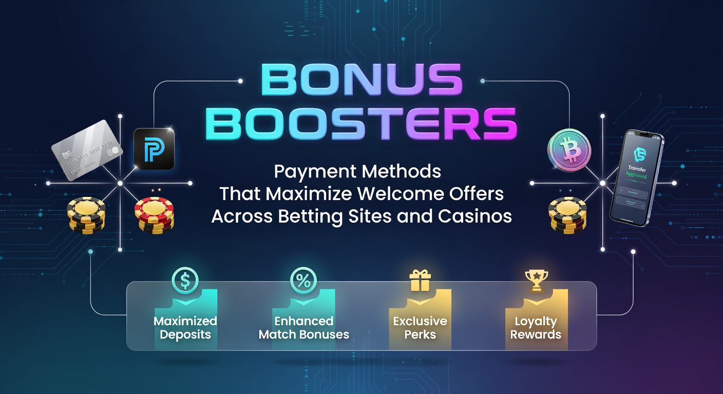 Digital wallet icons and bonus offer graphics highlighting fast deposit methods for betting sites