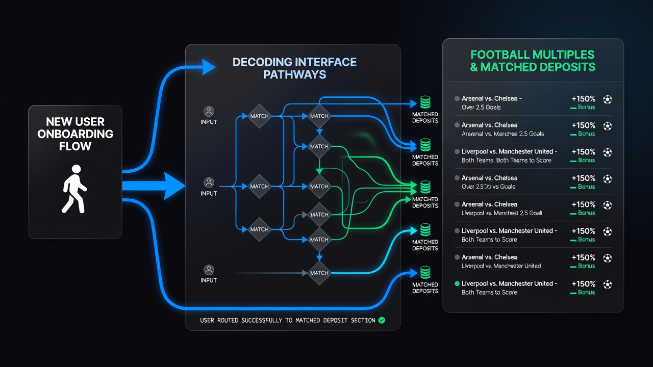 User flow diagram illustrating deposit matching triggers in sports betting apps