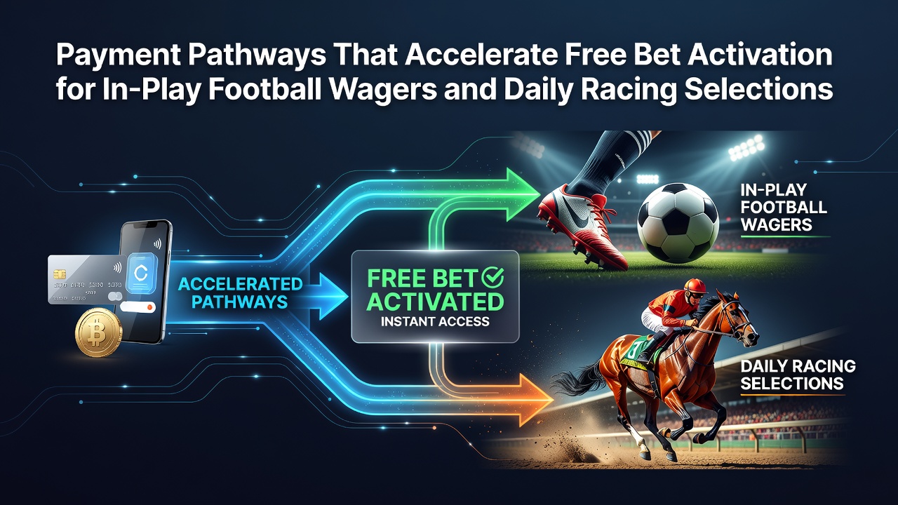 Digital payment interfaces displaying instant deposit options for sports betting applications
