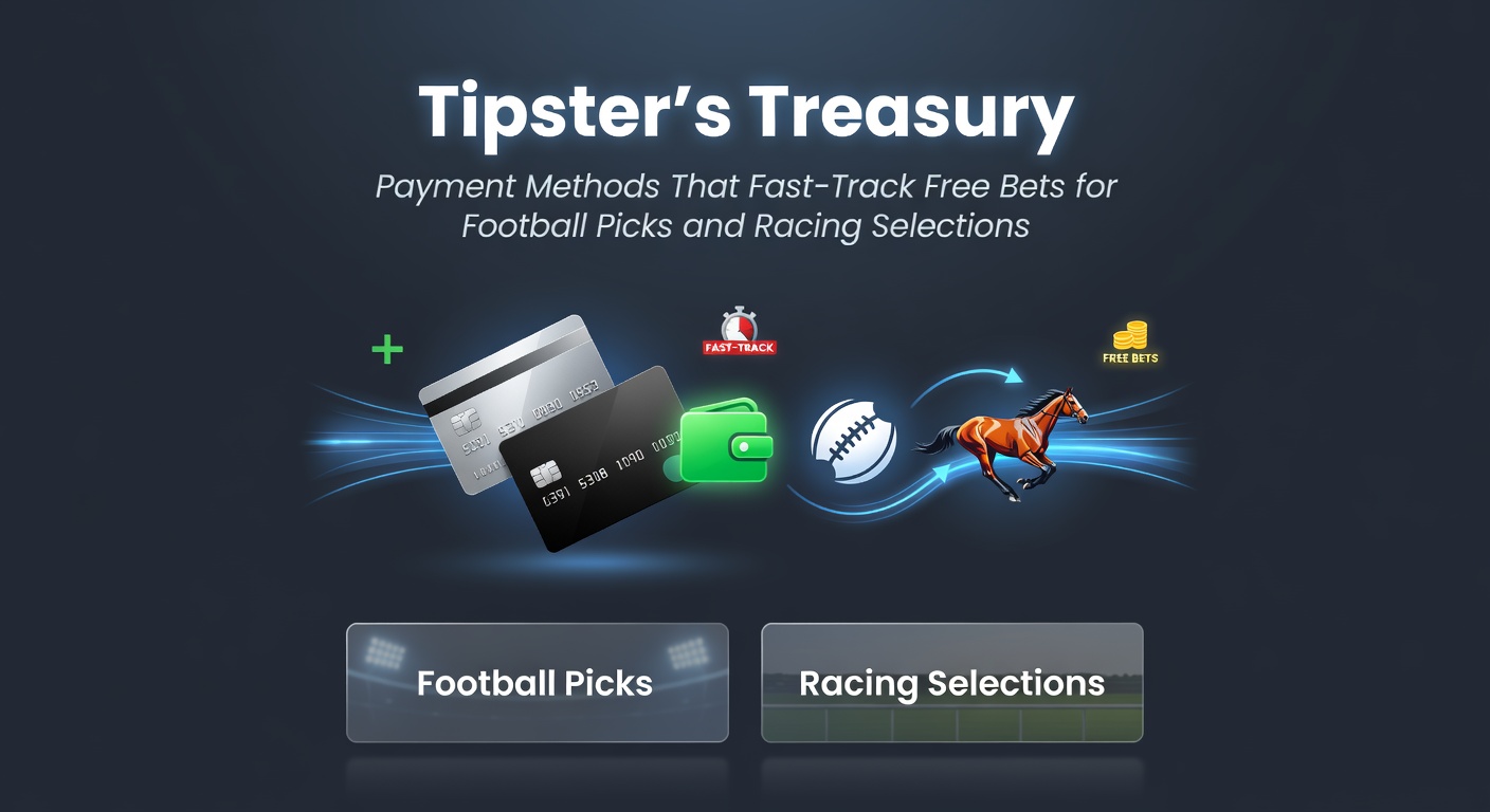 Blockchain icons and cryptocurrency symbols speeding towards a finish line with betting slips, illustrating rapid digital currency deposits for free bet claims